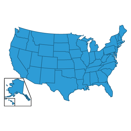 usa map
